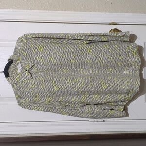 Equipment Snake Print Button Front